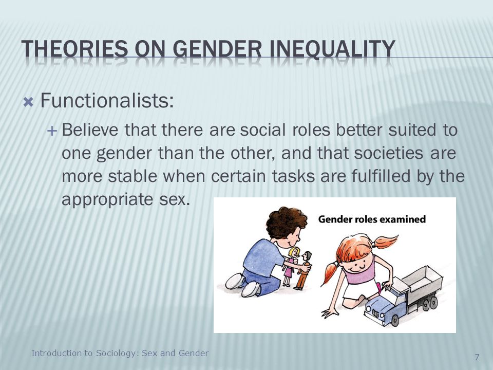 Theories on Gender Inequality
