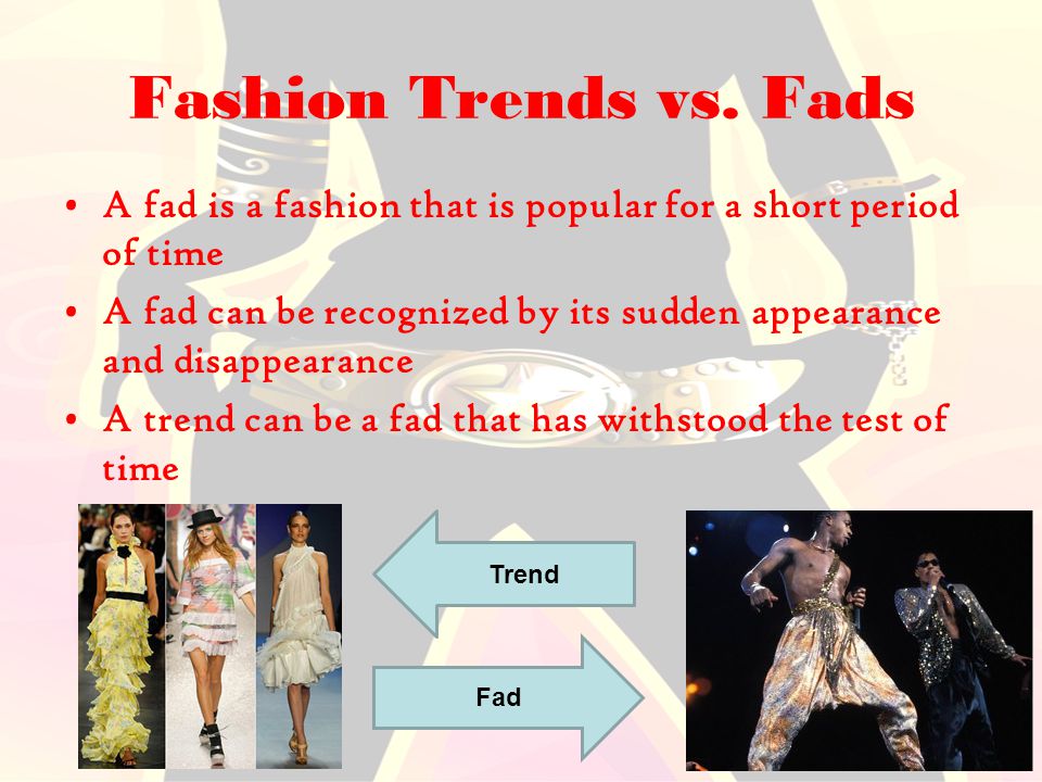 How to Distinguish Between Fads, Trends and Classics in Fashion — Inside  Out Style