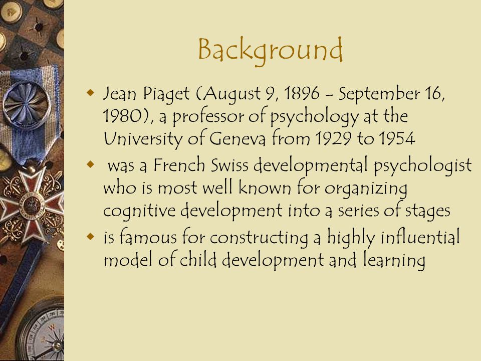 Jean Piaget - Biography, Facts and Pictures