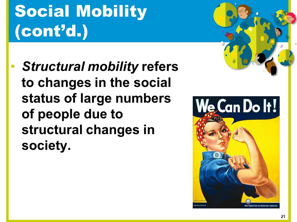 Social Mobility (cont’d.)