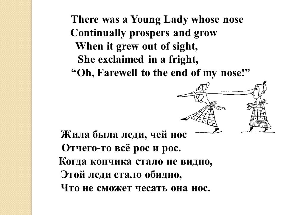 She a young lady. Лимерики на английском с переводом. There was a young Lady whose nose. There was a young Lady of Niger. There is.