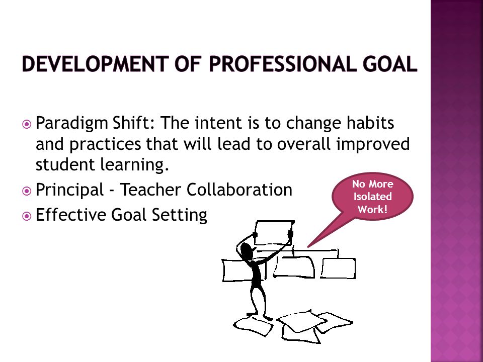Development of Professional Goal