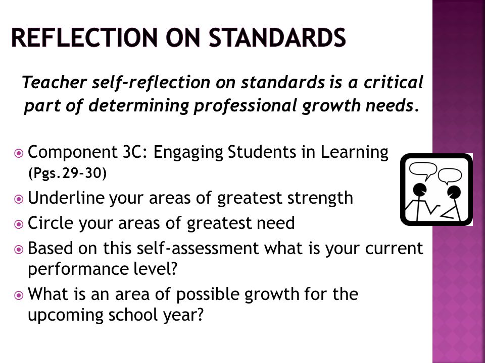 Reflection on Standards