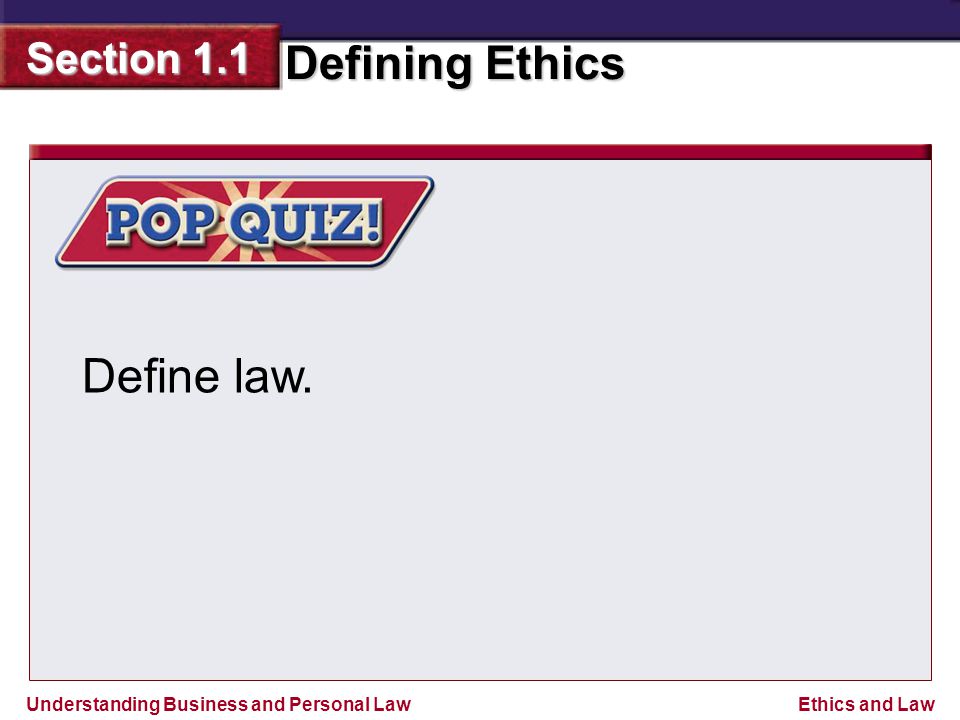 Define law.