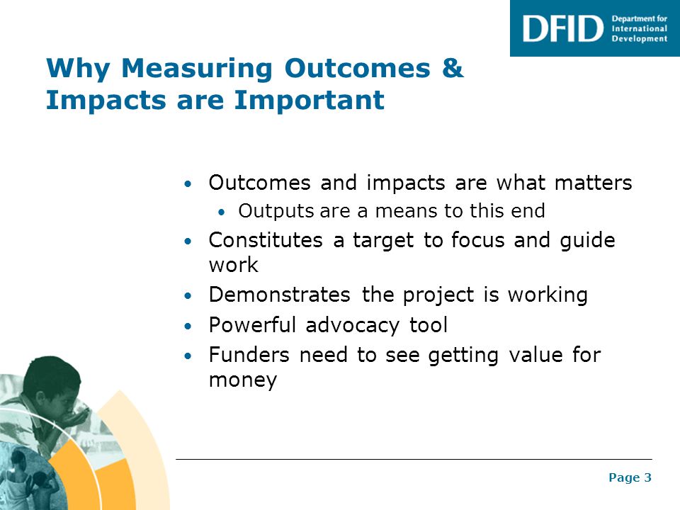 Quiz Are these activities, outputs, outcomes or impacts
