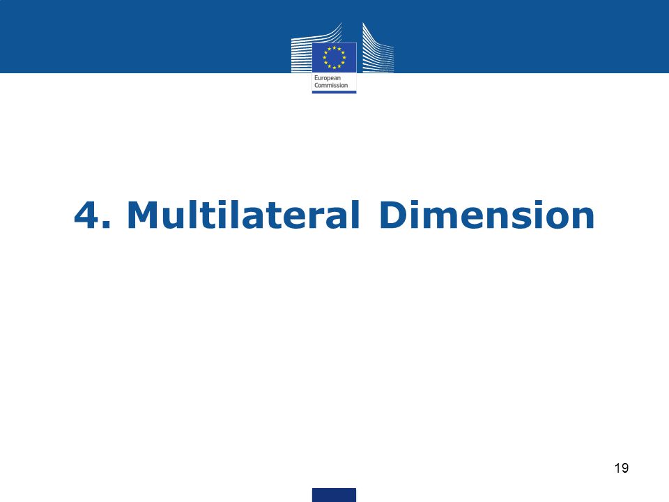 4. Multilateral Dimension
