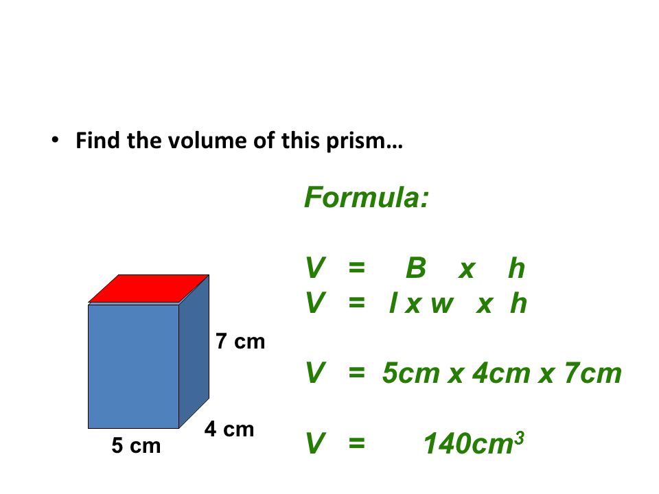 Volume Of Rectangular Prisms Ppt Video Online Download