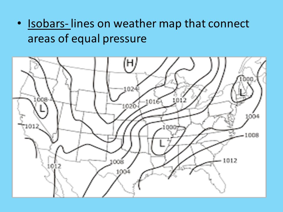 lines of equal pressure on a weather map Weather Ep P2x B C D E G H Ppt Download lines of equal pressure on a weather map