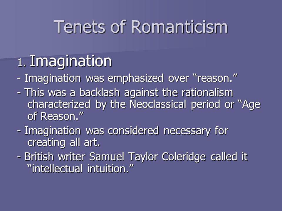 how was romanticism different from neoclassicism