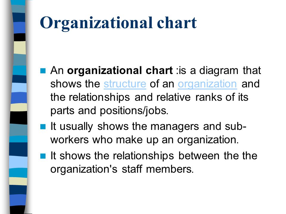 Difference Between Organizational Structure And Organizational Chart