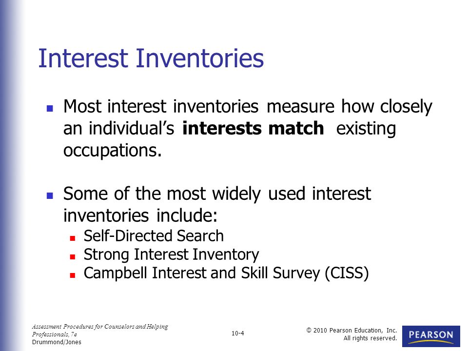 campbell interest and skill survey