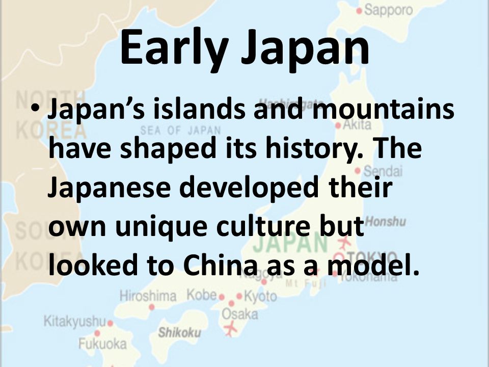 Chapter 5 – Medieval Japan. First settlers / People to meet Yayoi – ancestors of the Japanese people today; started around 300 B.C. Yamato – clan that. - ppt download