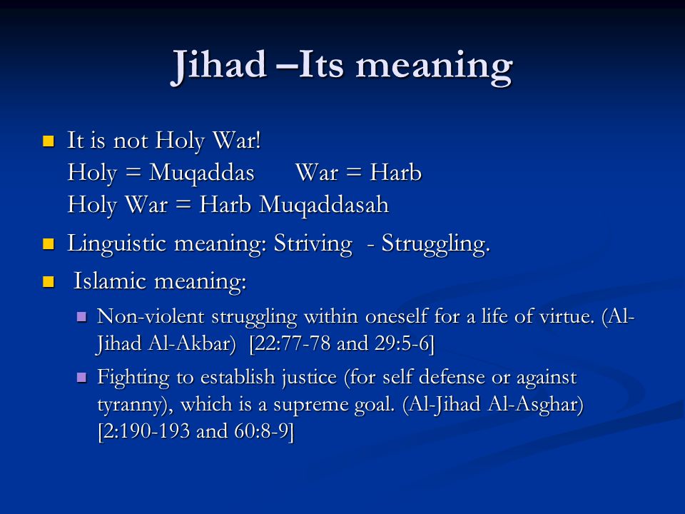 Jihad al asghar