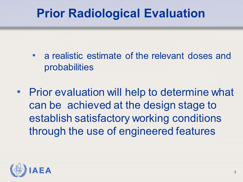 Prior Radiological Evaluation