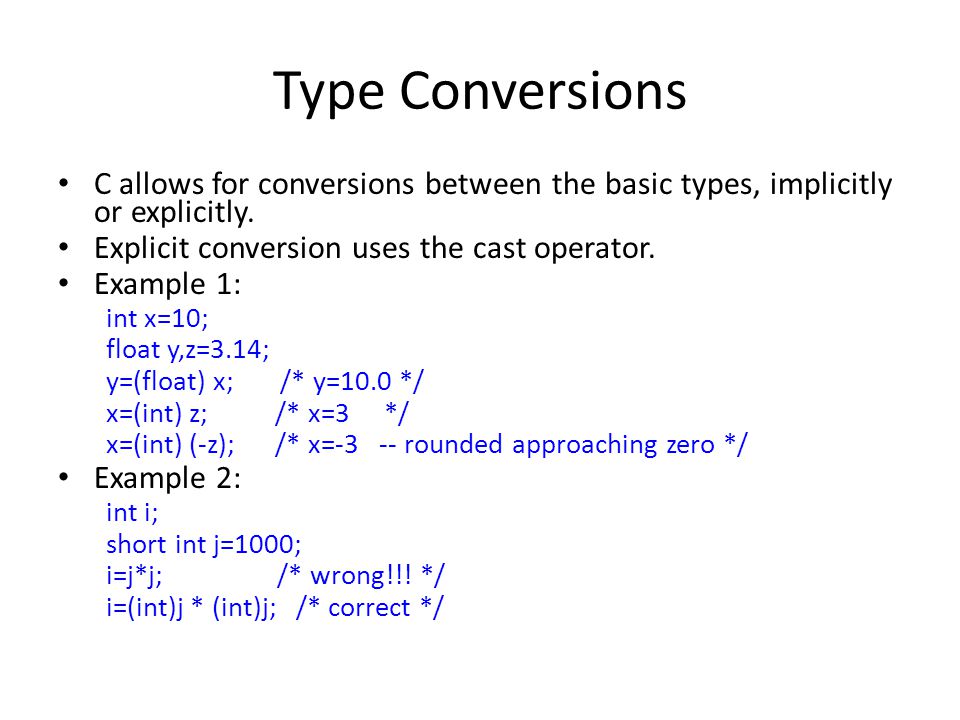 Variables, Data Types and I/O in C - ppt video online download