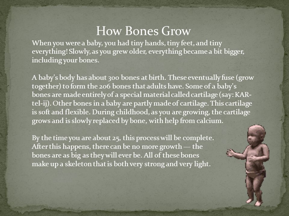 How Bones Grow