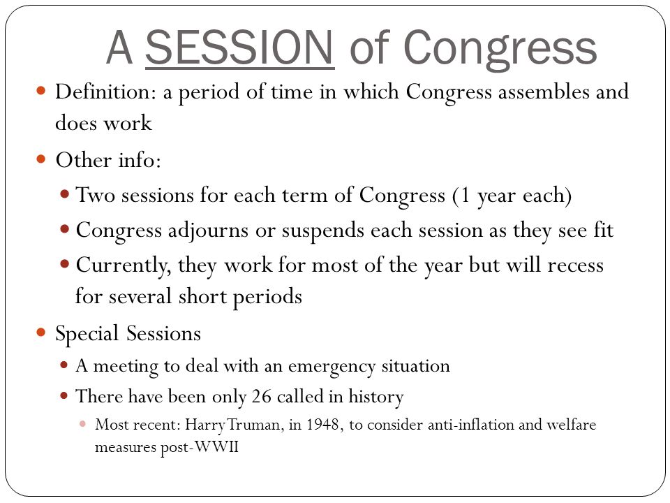 Unit 4: The Legislative Branch - ppt video online download