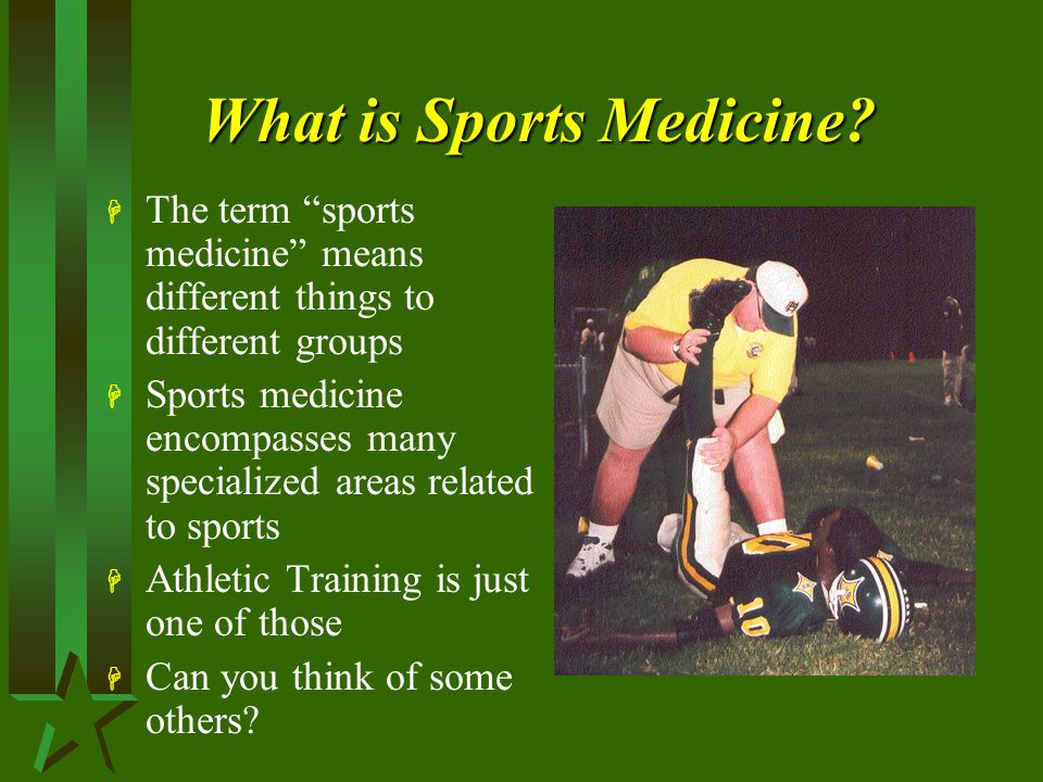 What is Sports Medicine