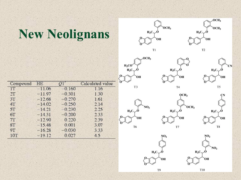 New Neolignans