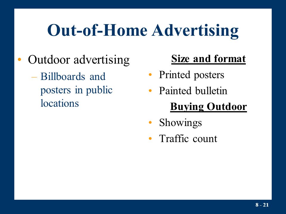 Print and Out-of-Home Media - ppt video online download