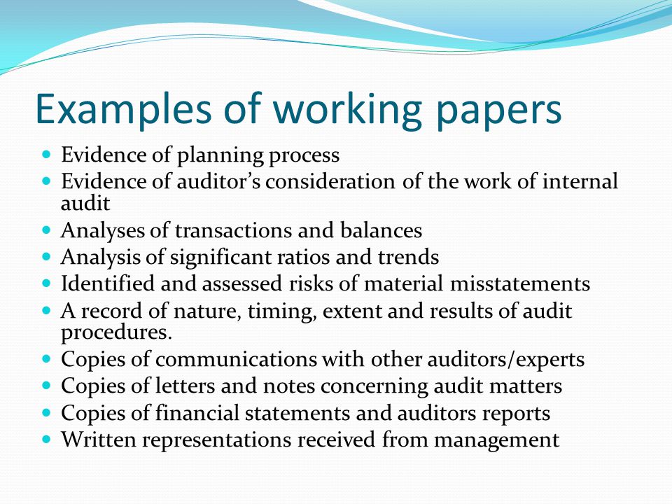 Lecture 7 Audit Documentation - ppt video online download