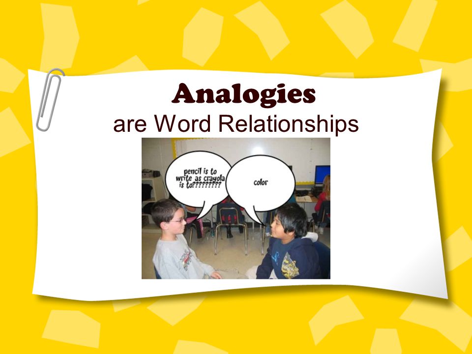 are Word Relationships
