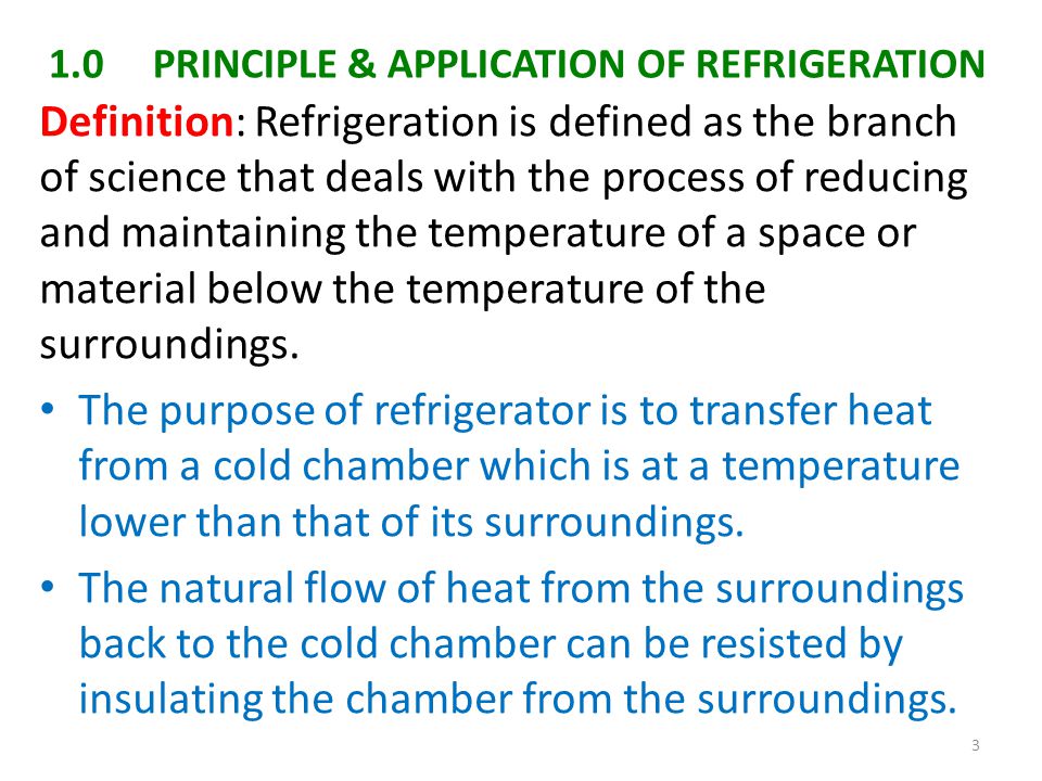 REFRIGERATION AND AIR-CONDITIONING I (3 UNITS) - ppt download