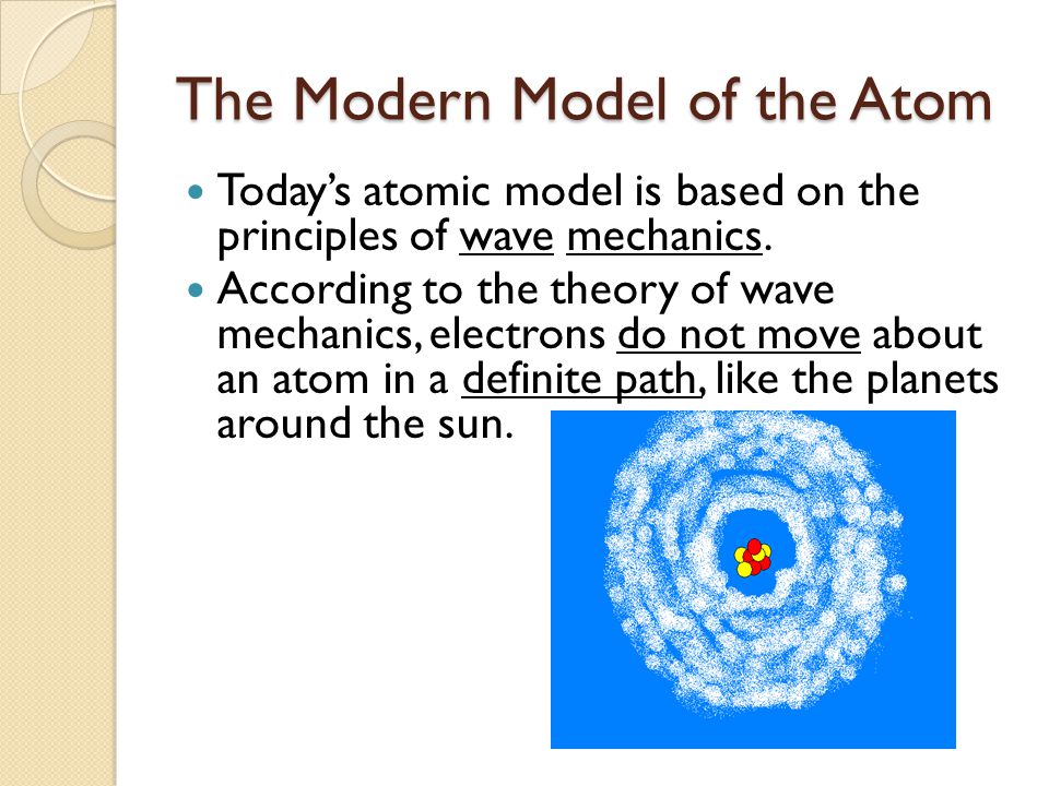 The Modern Model of the Atom