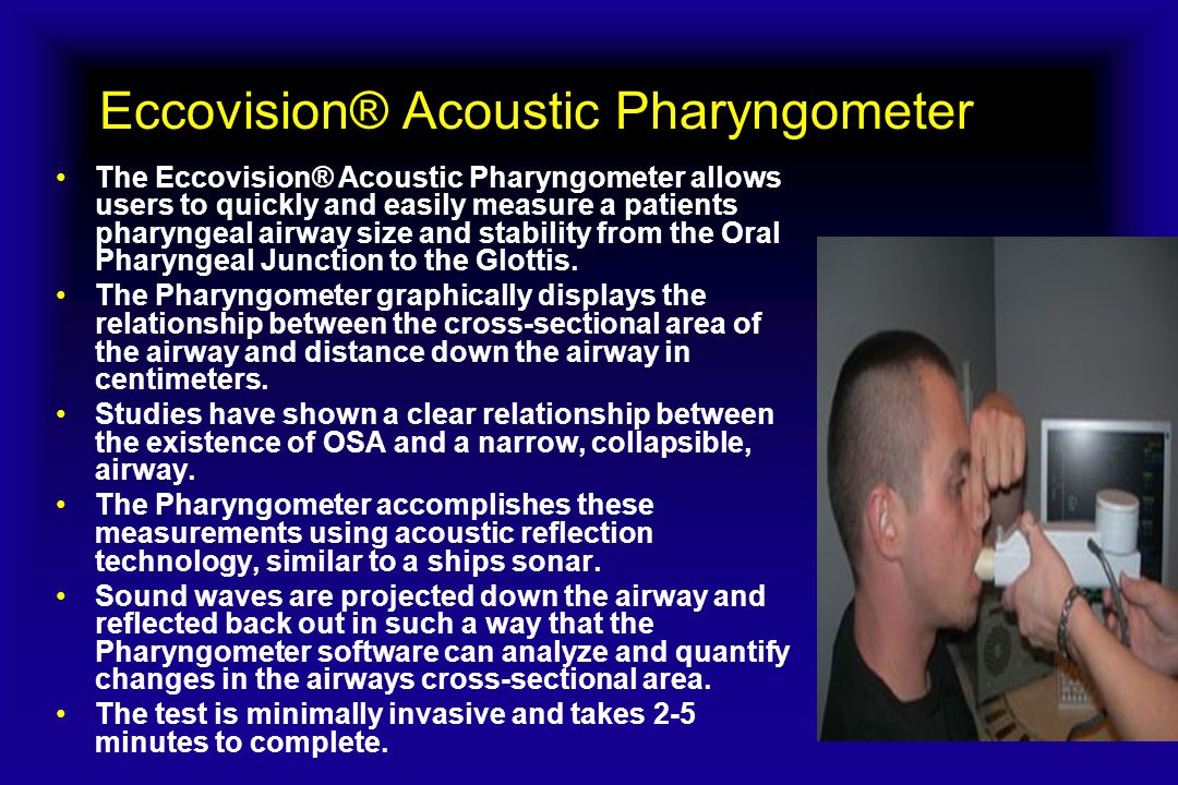 Eccovision Rhino Pharyngometry