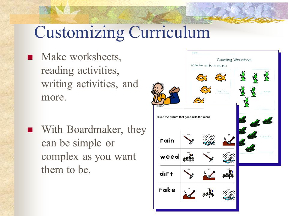Customizing Curriculum