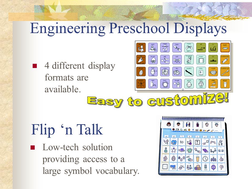 Engineering Preschool Displays