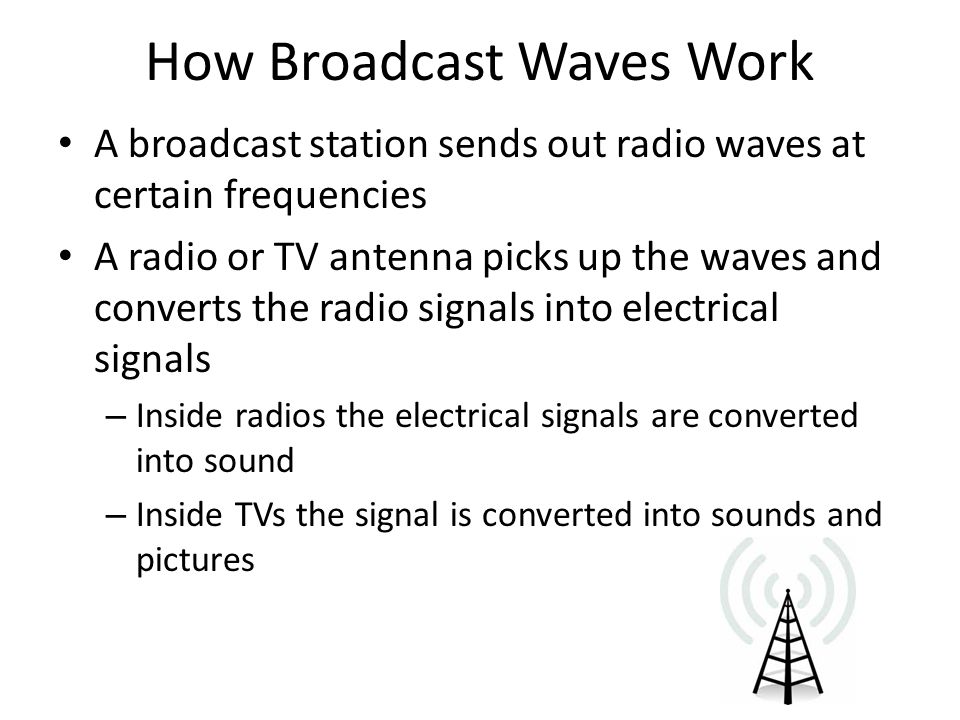 How Broadcast Waves Work