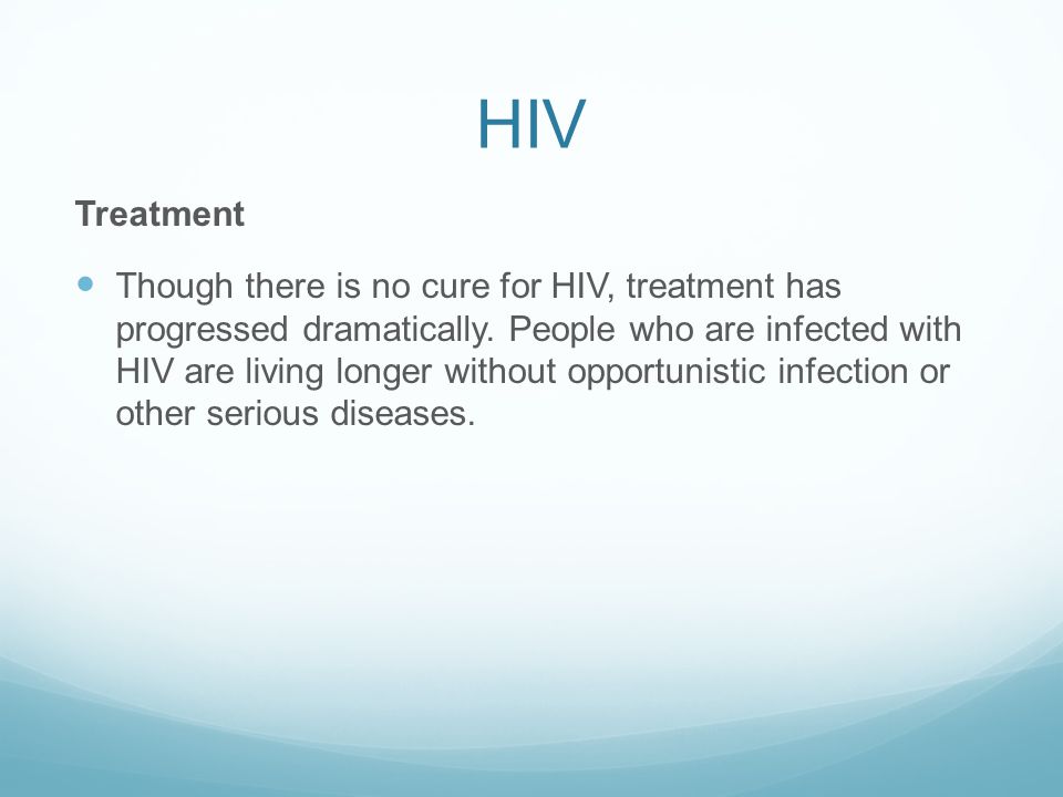HIV Treatment.