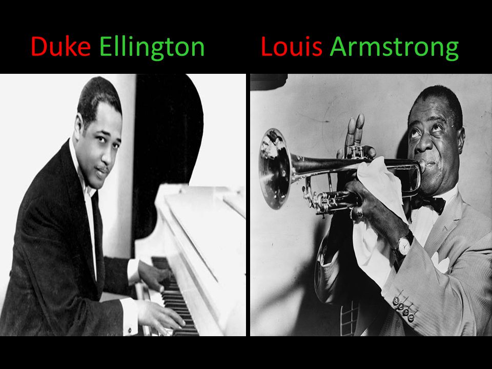Duke Ellington Louis Armstrong