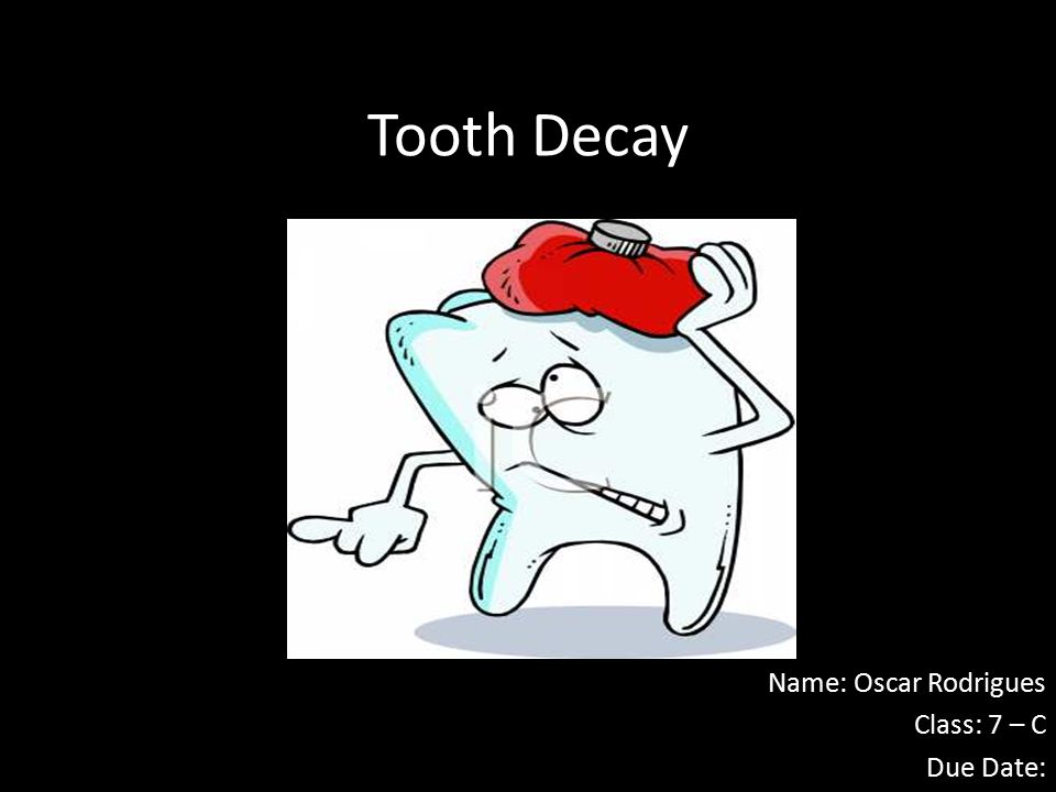 dating someone with tooth decay