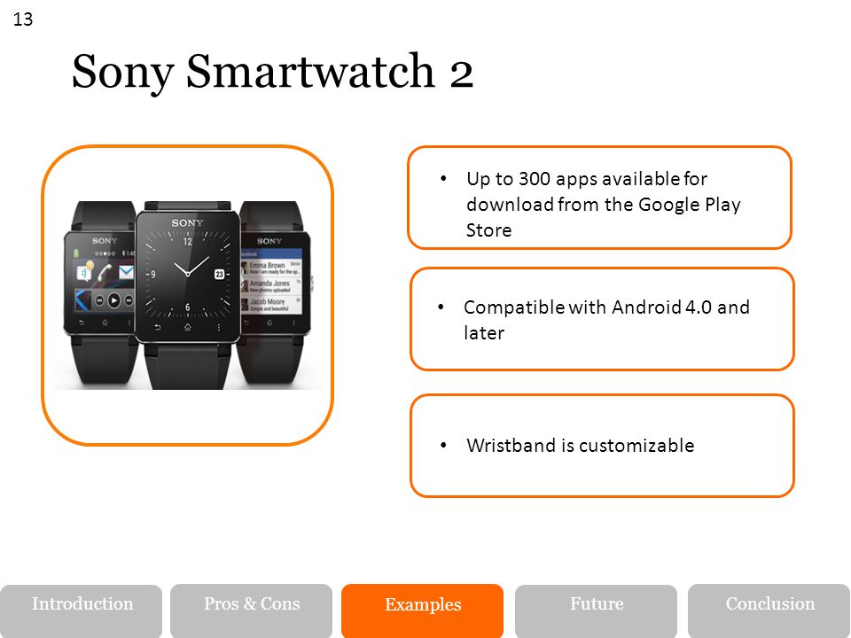 Sony Smartwatch 2 Alternatives Recommendation 13