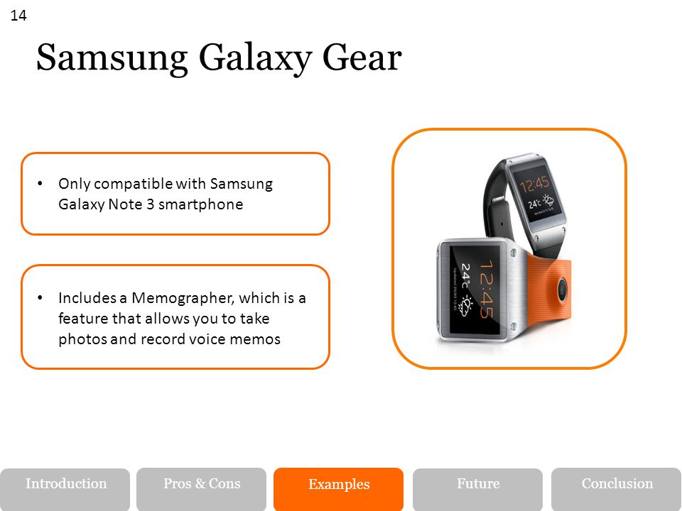Samsung Galaxy Gear Alternatives Recommendation 14