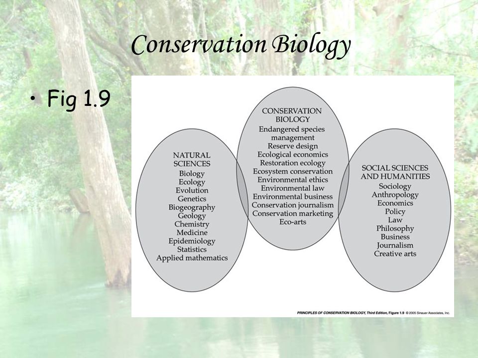 Conservation Biology Fig 1.9