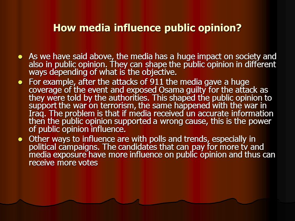 What is the impact of mass-media in our lives? - ppt video online download