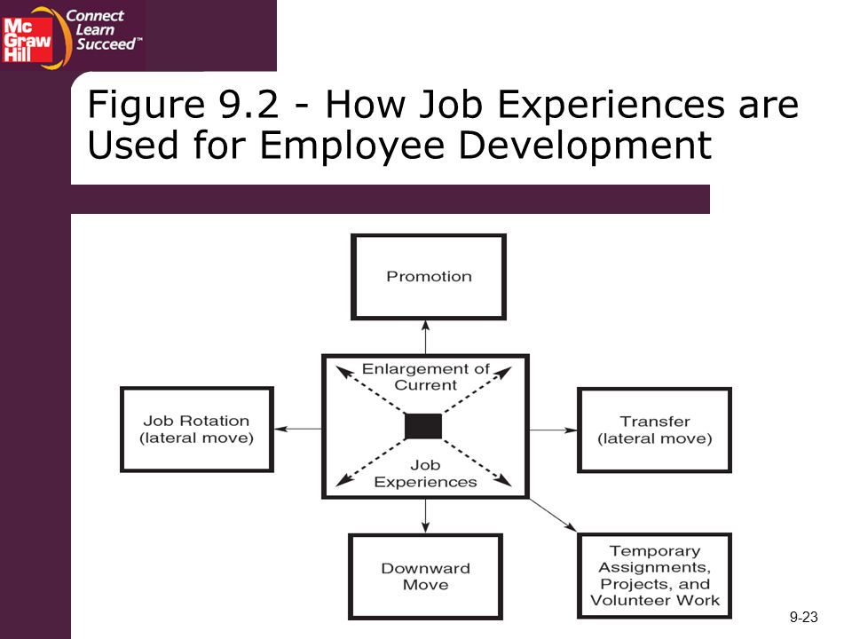Figure How Job Experiences are Used for Employee Development