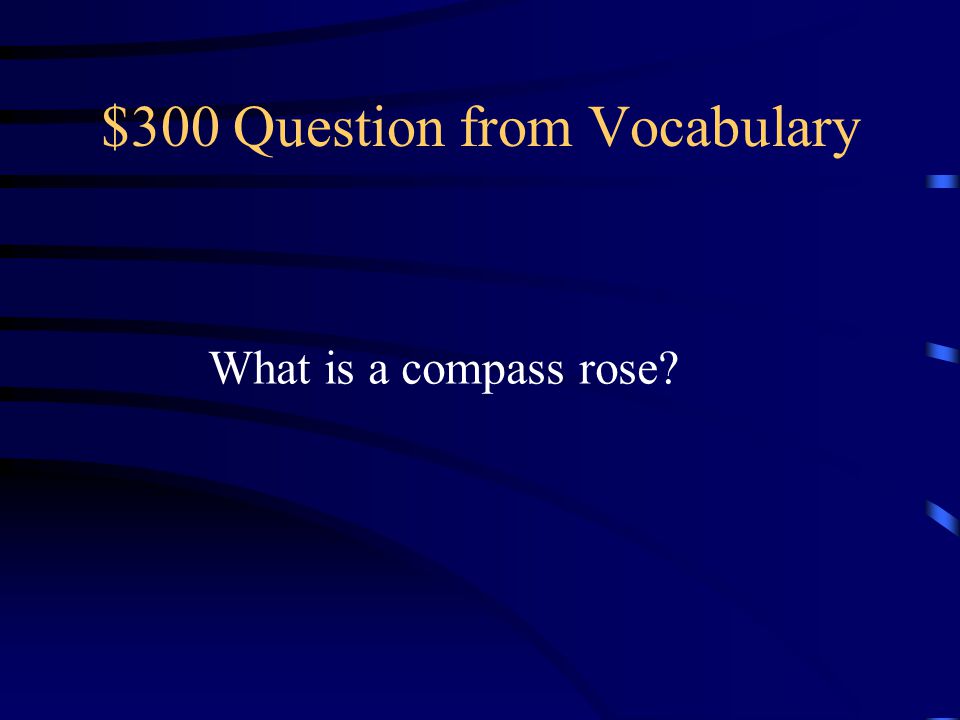 $300 Question from Vocabulary