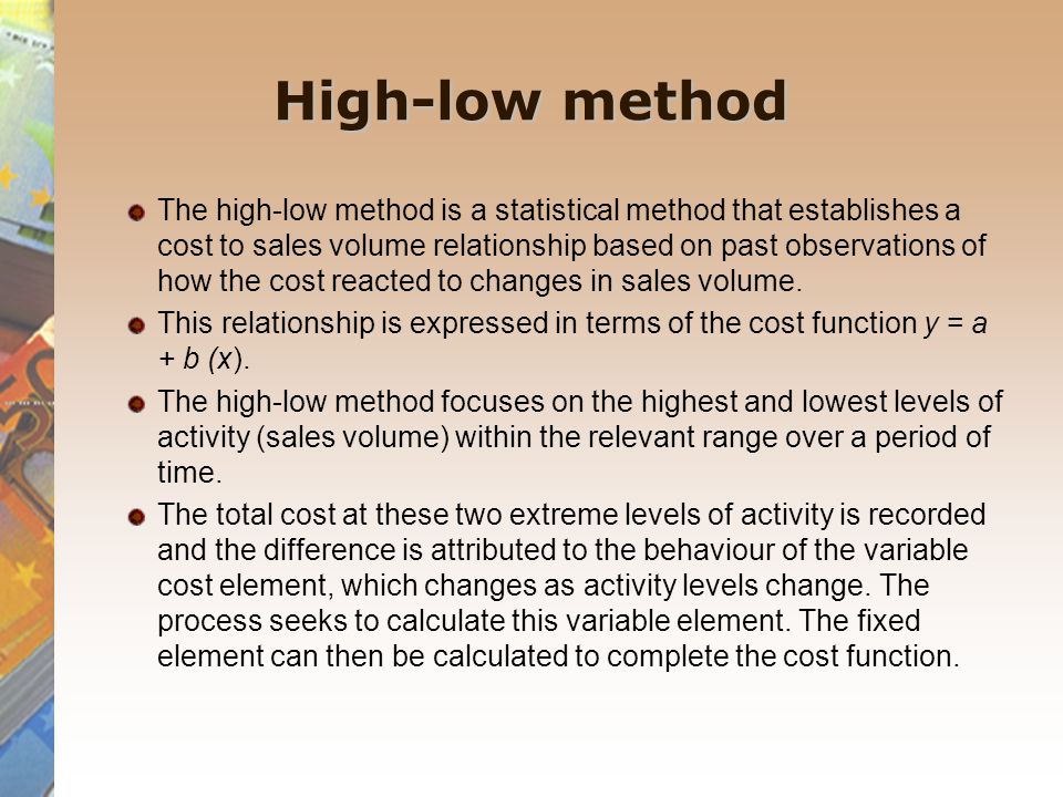 High-Low Method Definition