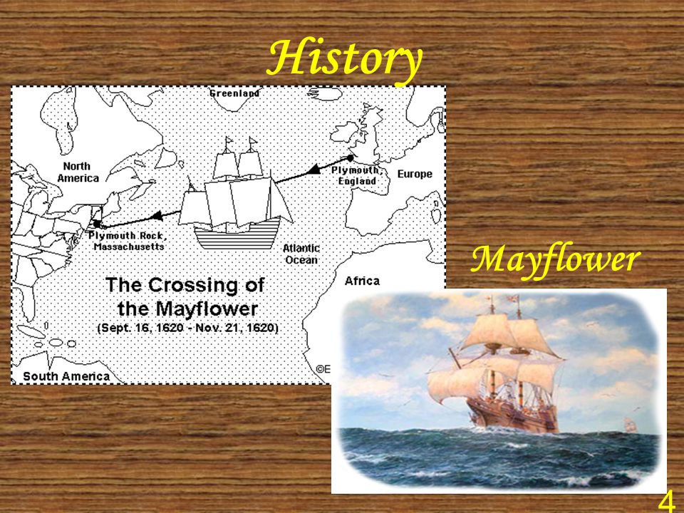 History Mayflower