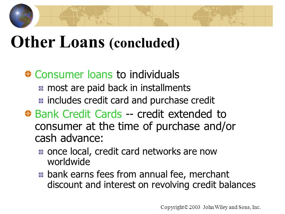 Other Loans (concluded)