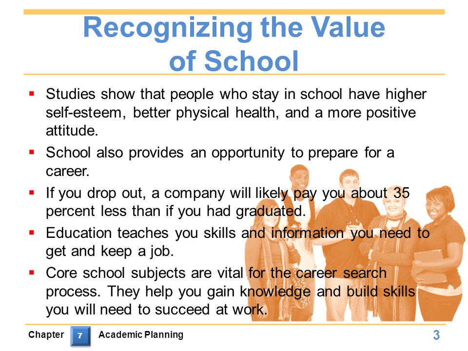 Recognizing the Value of School