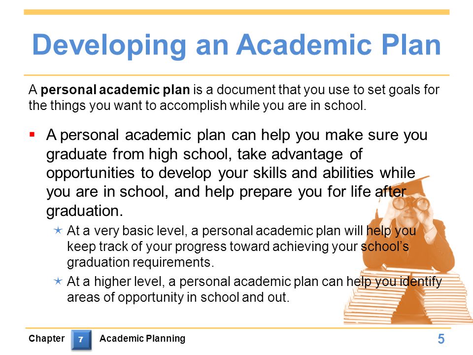 Developing an Academic Plan