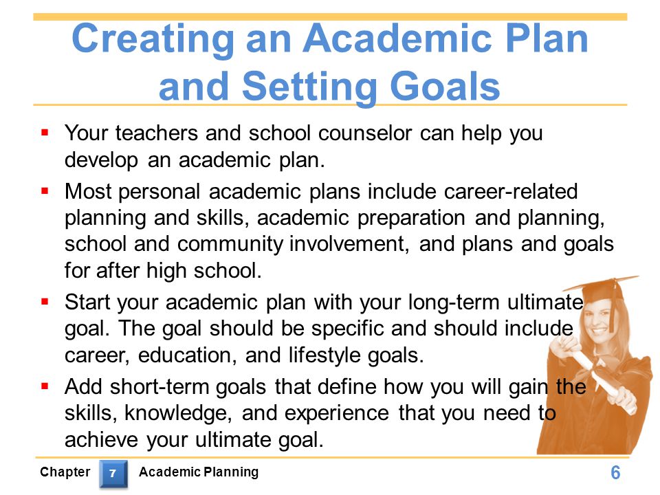 Creating an Academic Plan and Setting Goals