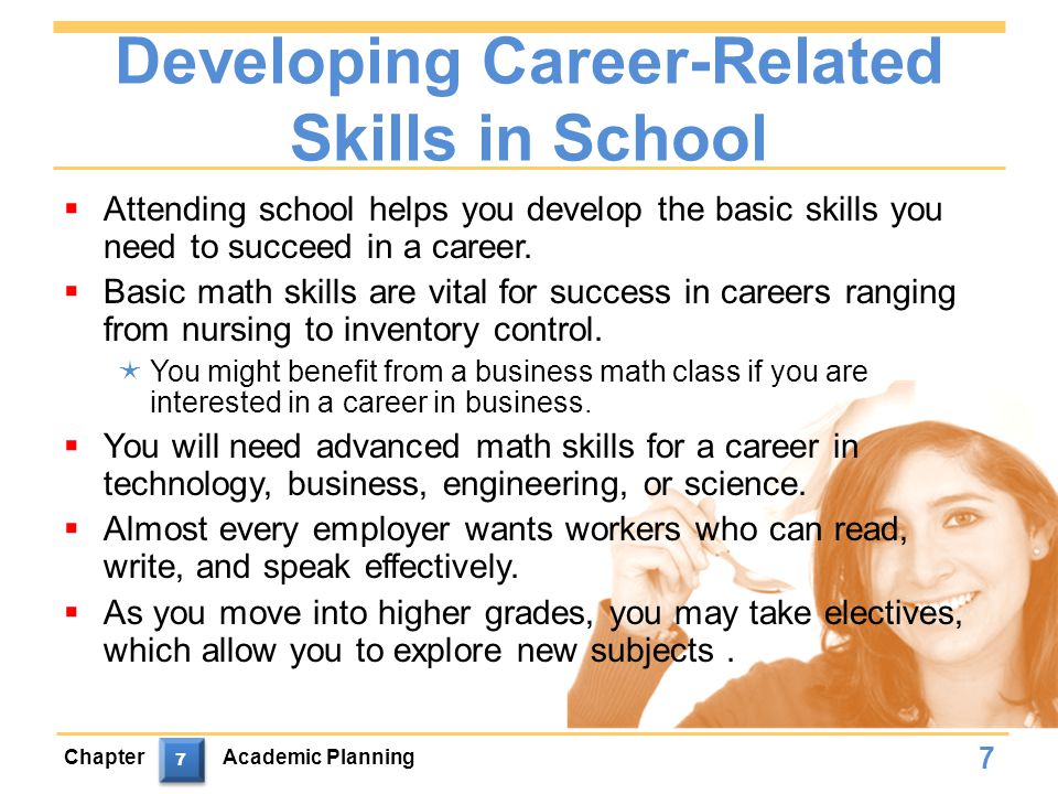 Developing Career-Related Skills in School
