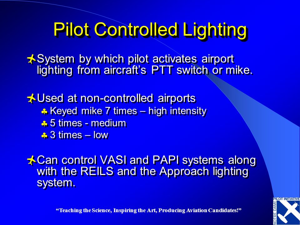 Airports And ATC Written for the Notre Dame Initiative - ppt video online download
