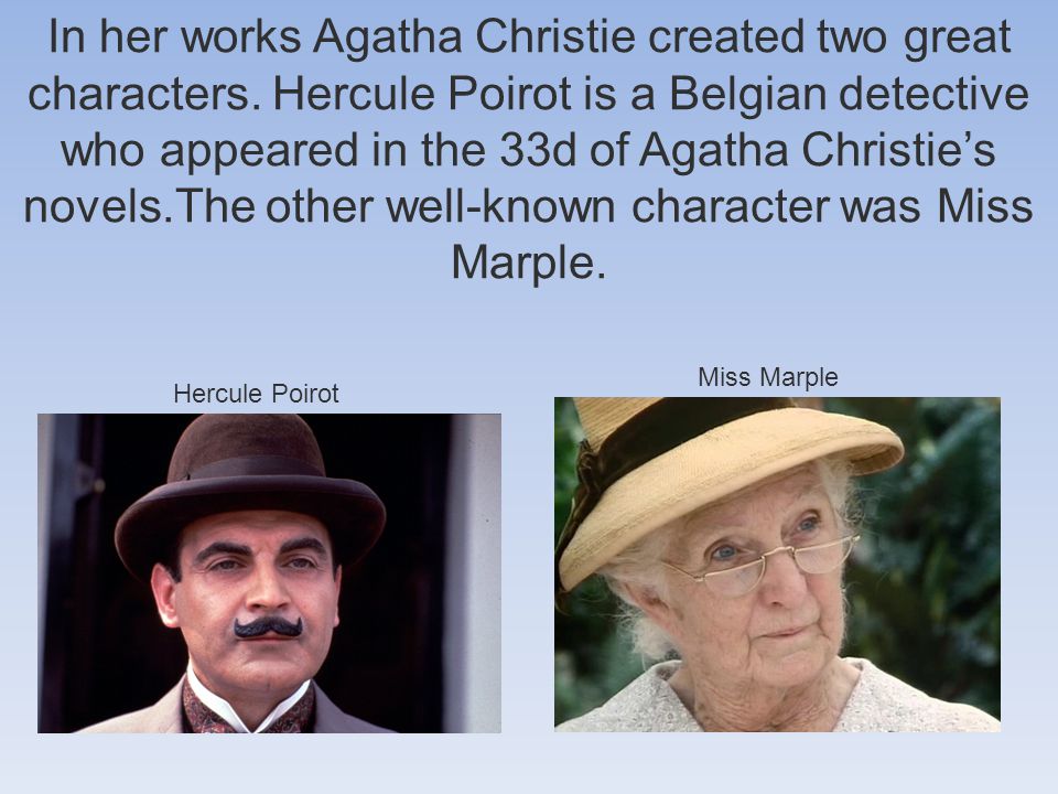 agatha christie characters agatha christie characters
